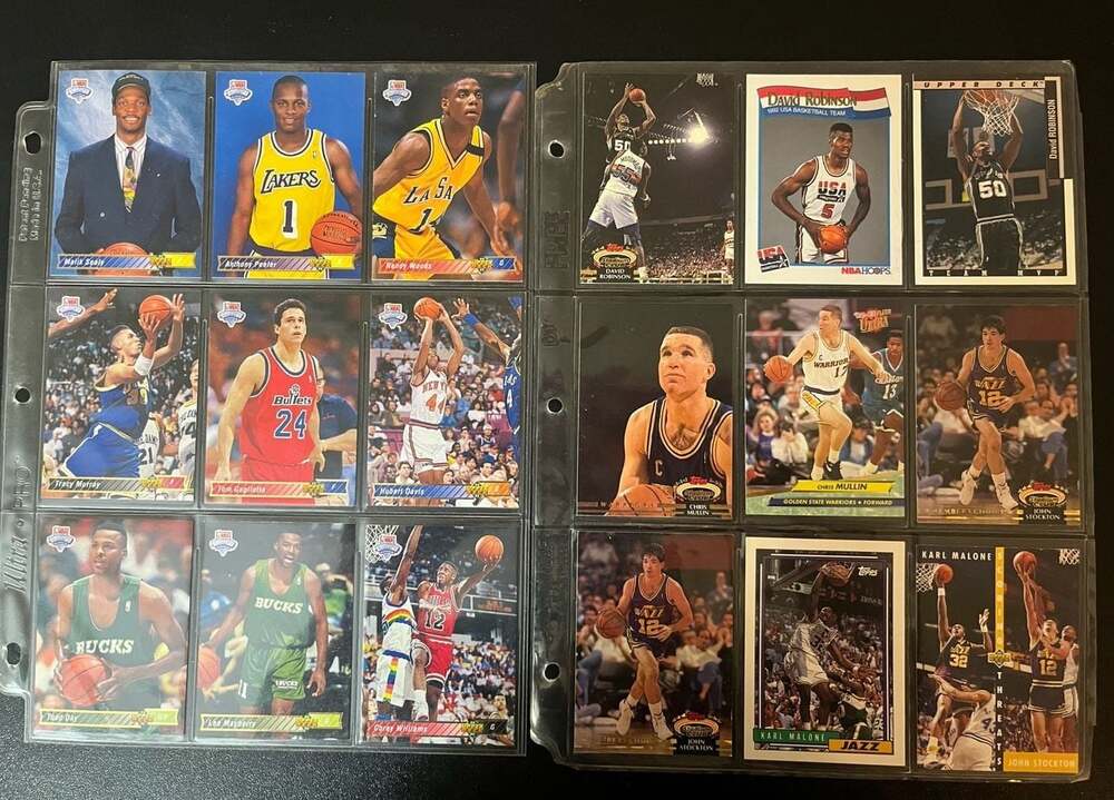 1992-1993 Upper Deck NBA Draft Pick 18-Card Set